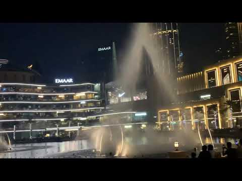 Dubai Vlog - Dubai Fountain