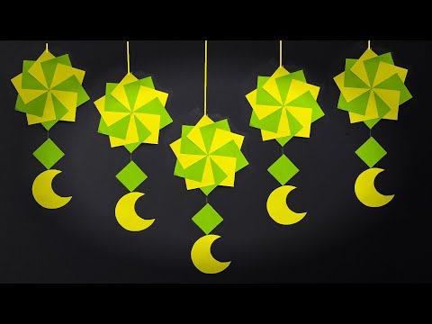 Ide kreatif hiasan ramadhan dari kertas yang unik dan sinpel