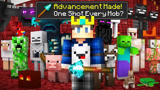 I Killed Every Mob with THE SPEAR in Minecraft Hardcore...