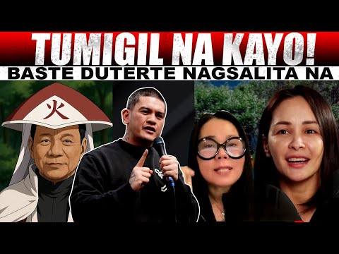 HALA!  MAYOR BASTE NAGSALITA NA! ITIGIL NYU NA YAN MAHARLIKA MANAHIMIK KA
