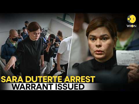 SARA DUTERTE ARREST WARRANT LIVE | Philippine Court Orders VP’s Arrest Over Marcos Threat Case