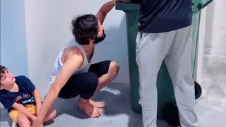 ما حصل مع رجل هذا طفل مصدم ؟