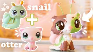 LPS Horrific Head Swaps #3 - Otter Head & Snail Body