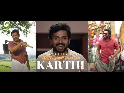 Wishing the ever-charming and versatile Karthi sir a very Happy Birthday! 💫