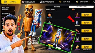 How To Get Free Tum Tum Sahur Bundle + Tutpest Bundle 🎁 | Ff Upcoming Events🎁 | Free Fire India 🇮🇳 