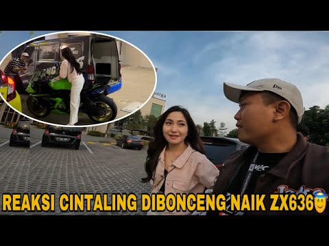 AKANG MV BONCENG CEWEK PAKE ZX636❤️ KETEMU YODIFIT DAN ISTRINYA😜