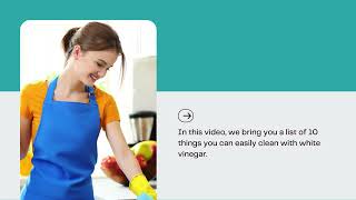 10 Things You Can Clean With White Vinegar