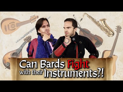 Can Bards use their Instruments as Offhand Weapons?