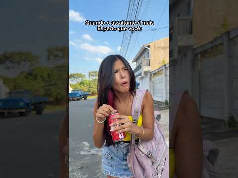 Quando o assaltante é mais esperto que você 😂