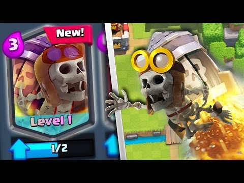 VAZOU NOVA CARTA LENDÁRIA? [ROCKETEER] CLASH ROYALE