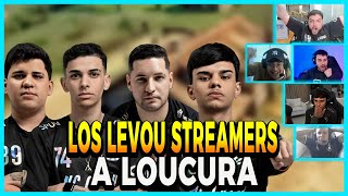 REAÇÃO DOS STREAMERS COM LOS CALANDO OS GRINGOS COM ESSE BOOYAH NA FINAL DA EWC 2025