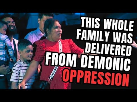 THIS WHOLE FAMILY WAS DELIVERED FROM DEMONIC OPPRESSION!