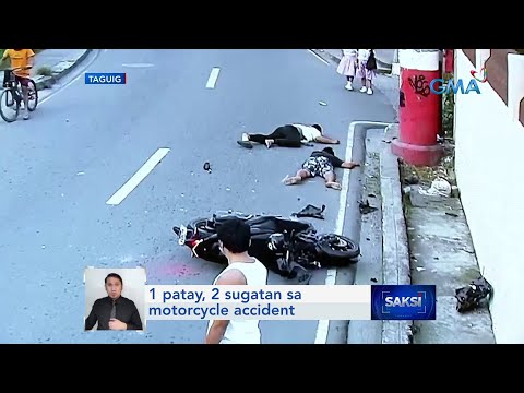 1 Patay 2 Sugatan Sa Motorcycle Accident Sa Taguig Videos GMA News