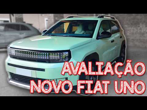 Avalilação NOVO FIAT PANDA 2026  - SUBSTITUTO DO ARGO O NOVO UNO ! ANDEI E GOSTEI!