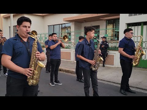 ILOBASCO LATIN BAND EN AHUACHAPÁN 2025 🎷