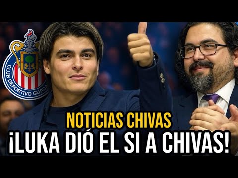 🚨¡LUKA ROMERO dice *SI* a CHIVAS y YA HAY CANTIDAD MILLONARIA que CHIVAS PAGARÍA por EL! NOTICIAS