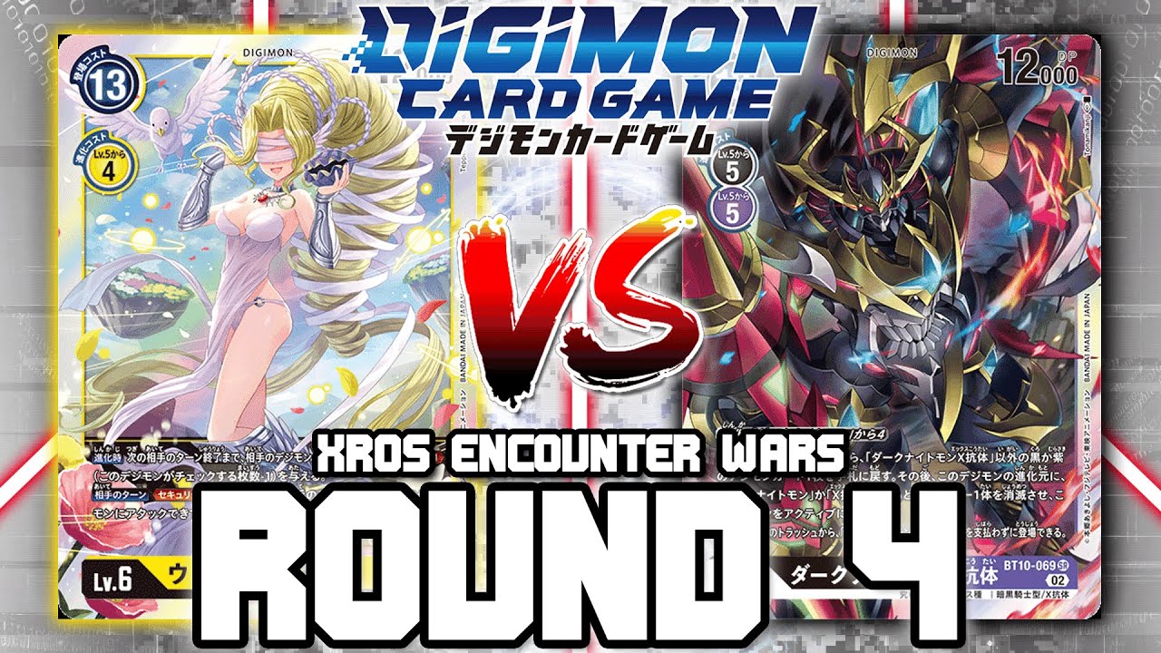 Yellow Hybrid Venusmon VS DarkKnightmon X!! | Digimon Card Game: BT-10 Xros Encounter Wars (ROUND 4)
