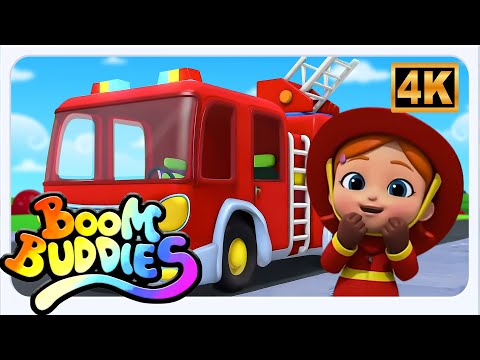 Wheels on the Firetruck Song and More Nursery Rhymes for Toddler