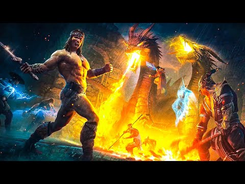 CONAN SE SACA LA ESPADA + FINAL - MORTAL KOMBAT 1 Español Latino #33