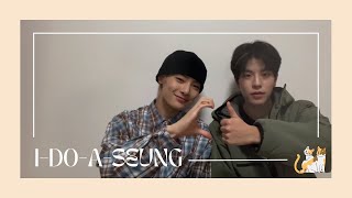 [NO SUBS - I-DO-A-SEUNG] 221028 This Again with I.N & Seungmin EP10
