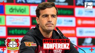 Press conference with Carles Martínez ahead of Bayer 04 🆚 Union Berlin | Bundesliga, 2. MD (re-live)