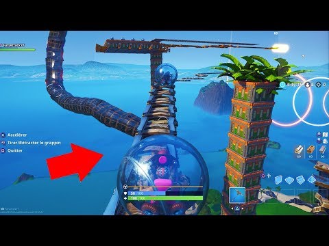 *NEW* PARKOUR DEATHRUN IMPOSSIBLE BALLER TOBOGGAN AVEC LA BULLE FORTNITE CREATIVE MAP !