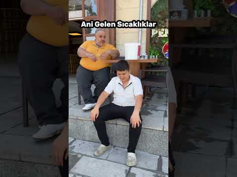 Ani gelen sıcaklıklara karşı tavrımız budur 😂