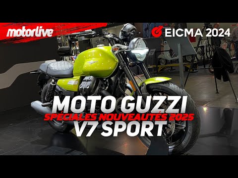 MOTO GUZZI V7 SPORT 2025   EICMA