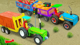 diy mini motor water pump science project | mininhand pump | diy tractor