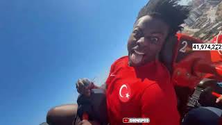 iShowSpeed Rides Roller Coster In Turkey 💀(Passes OUT)