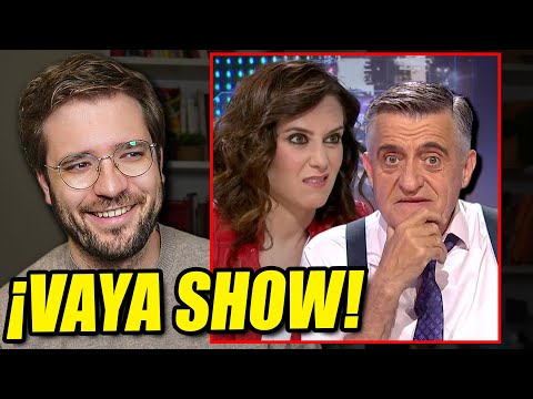 EL GRAN WYOMING SE MOFA DE AYUSO EN DIRECTO. ¡REIR POR NO LLORAR!