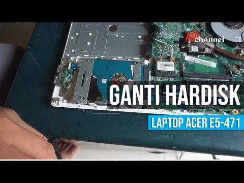 (ENGLISH) Cara ganti hardisk laptop Acer E14 - Acer aspire e14 hard drive replacement