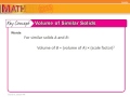 Volume and Surface Area Concepts
