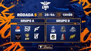 🚨 LAFF | SÉRIE B 🏆 RODADA 05 - GRUPOS A e D | FREE FIRE AO VIVO🚨 #freefire