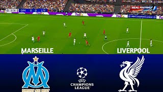 Olympique Marseille vs Liverpool | UEFA Champions League 2026 | Full Match | PES 2021 Simulation