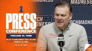Illinois Men's Basketball | NCAA First Round Pregame Press Conference 3/18/26