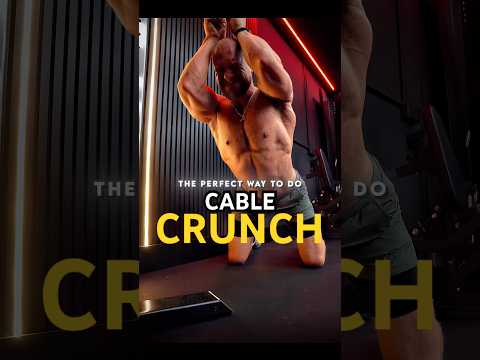 Kneeling Cable Crunch ๐ฅ BEST Tutorial Ever Made