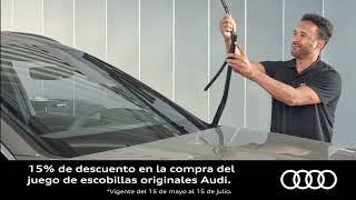 Escobillas originales para su Audi