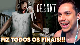 Voltei Pro GRANNY 1 Pra Fazer a FUGA da GARAGEM e da PORTA... Mas no Modo HARD! - GRANNY 1 LEGACY