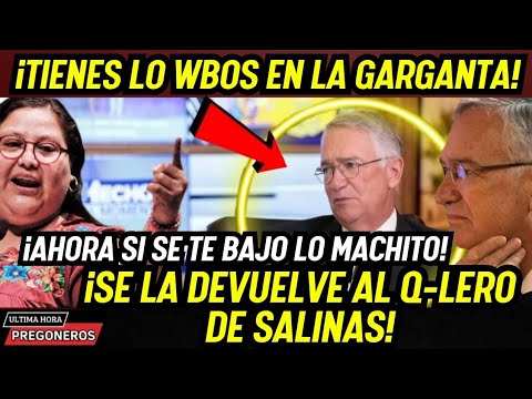 ¡TIENES LO WBOS EN LA GARGANTA! ¡AHORA SI SE TE BAJO LO MACHITO! SE LA DEVUELVE AL Q-LERO DE SALINAS
