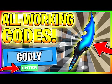 Roblox Murder Mystery 2 Codes 2019 Godly 07 2021 - codes for roblox murderer mystery 2 2020