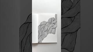 Like a flowing river🌊🤍 #art #drawing #river #abstract #viral  #shorts #fyp #creative