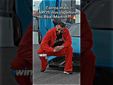 CARROS mais CAROS dos jogadores do Real Madrid:🚘🔥