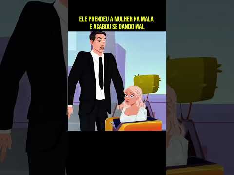 ELE PRENDEU A MULHER DENTRO DA MALA MAS FOI SURPREENDIDO 😱