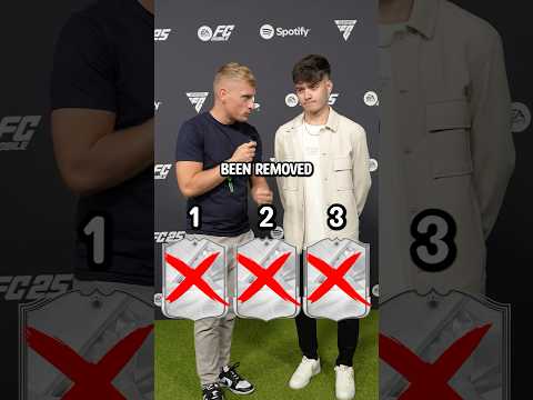 WHAT 3️⃣ ICONS WERE REMOVED FROM EAFC 25? ❌😱