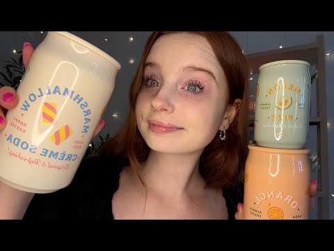 ASMR Cosy Candle Shop Roleplay 🍈✨☁️| glass tapping, candle lighting