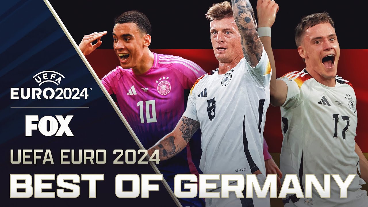 Germany, Jamal Musiala’s best moments in the UEFA Euro 2024 | FOX Soccer