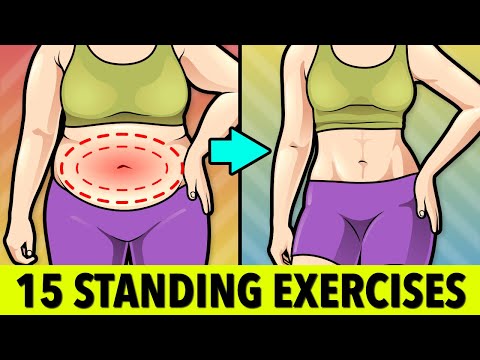 Gentle Belly Fat Loss with 15 Standing Exercises