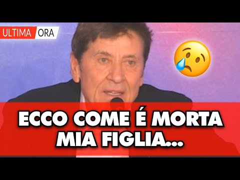 Gianni Morandi in lacrime, il terribile lutto che l'ha distrutto: ecco come é morta mia figlia...