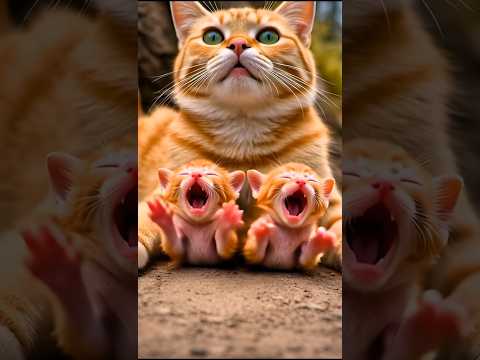 बिल्ली ने बच्चों के लिए जान दाब पर लगाई 😱 #emotational #trending #mydanpur